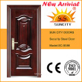 Villa Entrance Door Steel Leaf with Sidelites (SC-S023)